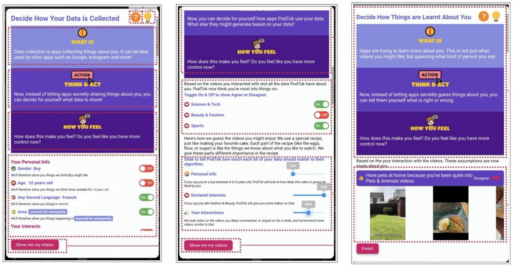 [NEW BEST PAPER] CHAITok: Empowering children's data autonomy in the age of AI